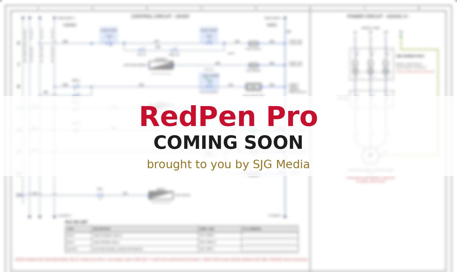 RedPen Pro, coming soon, brought to you by SJG Media